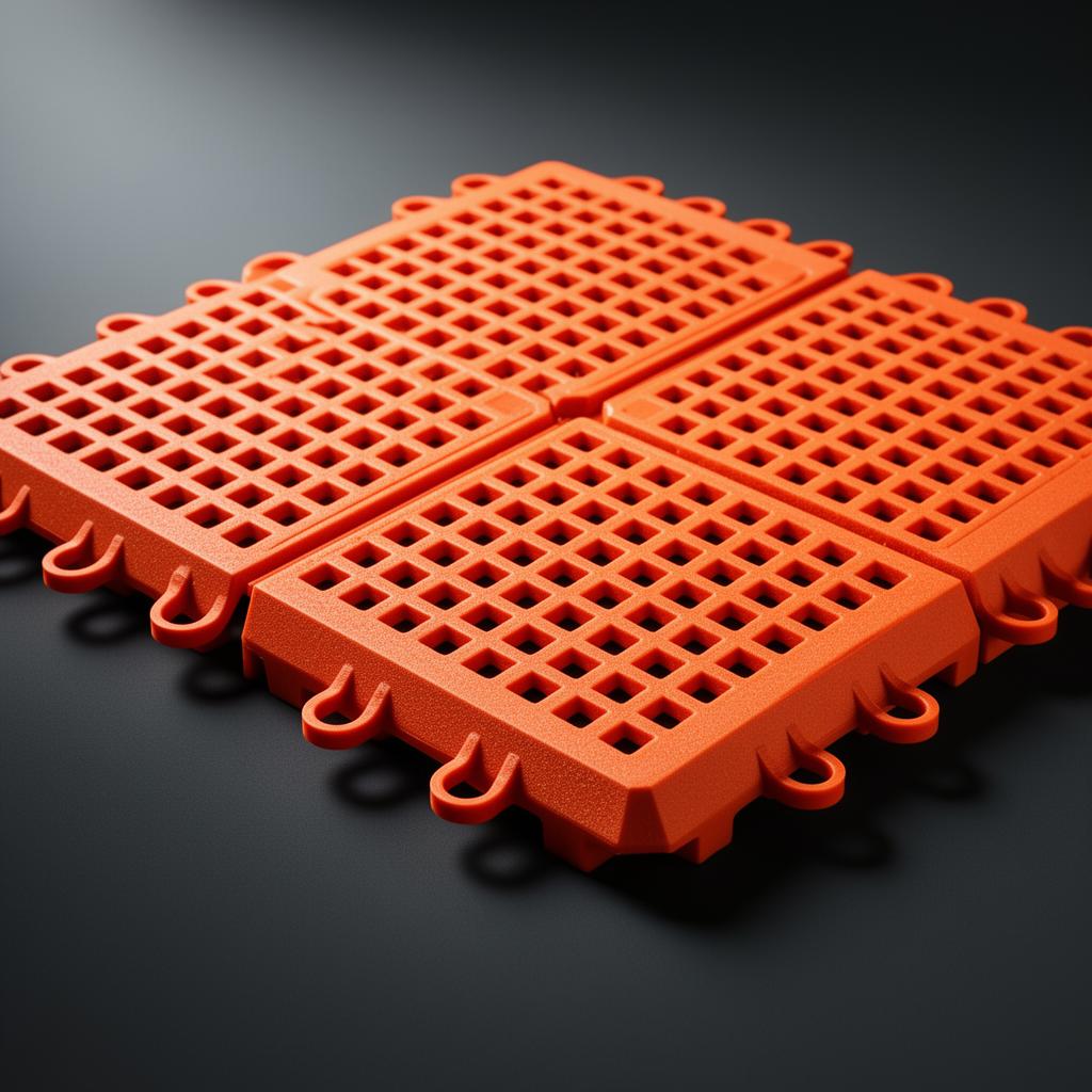 GTC All-Court Classic surface texture and locking detail